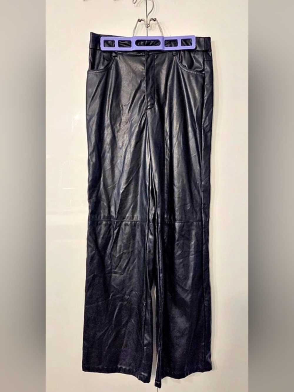 SHEIN Black Wide Leg Pants Size Medium